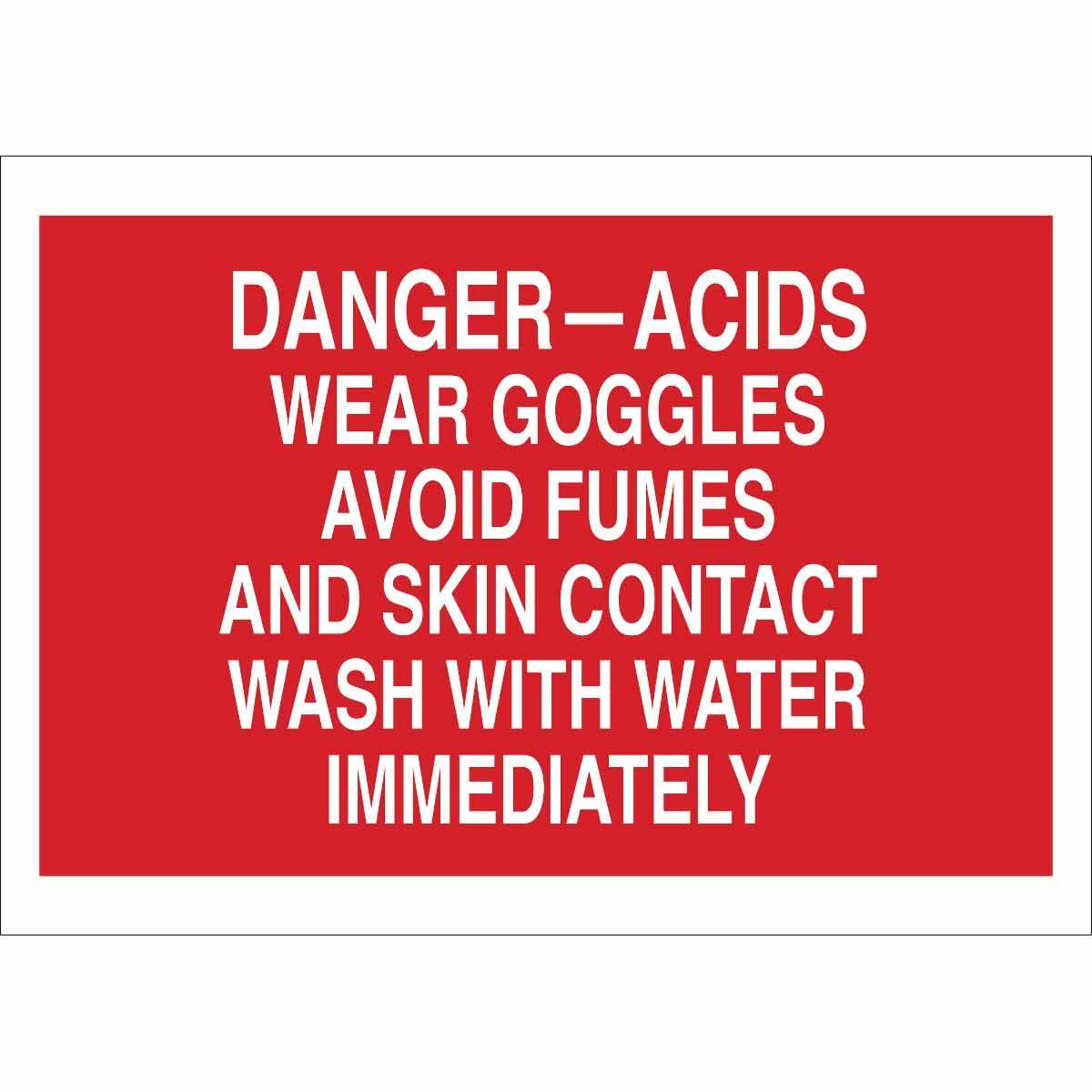 Brady® 73490 Chemical & Hazardous Material Signs