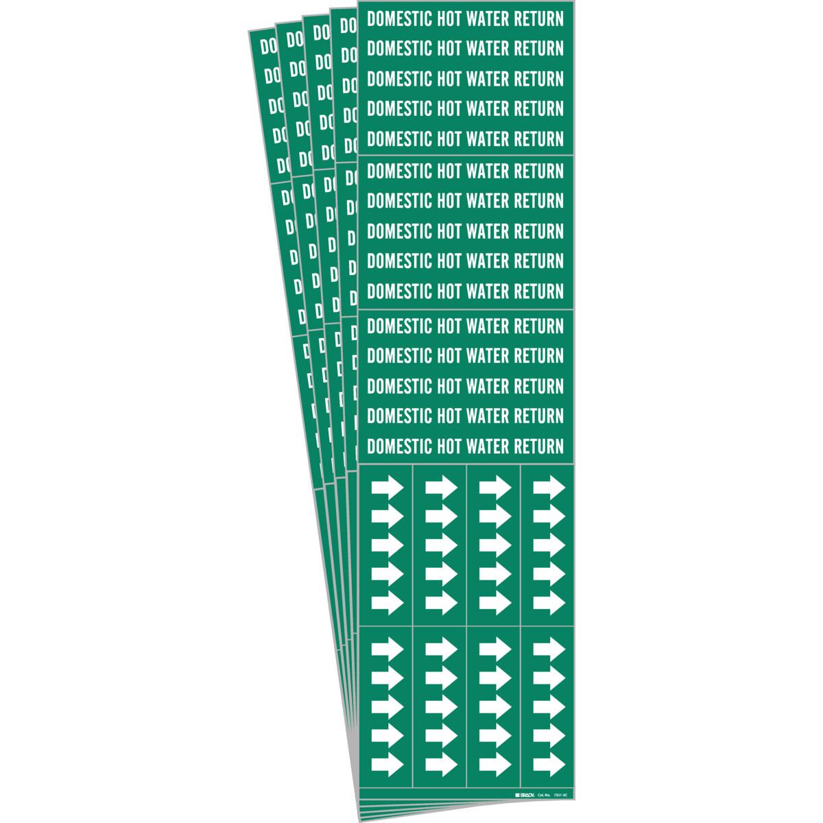 Brady® 7284-1HV-PK Pipe Markers