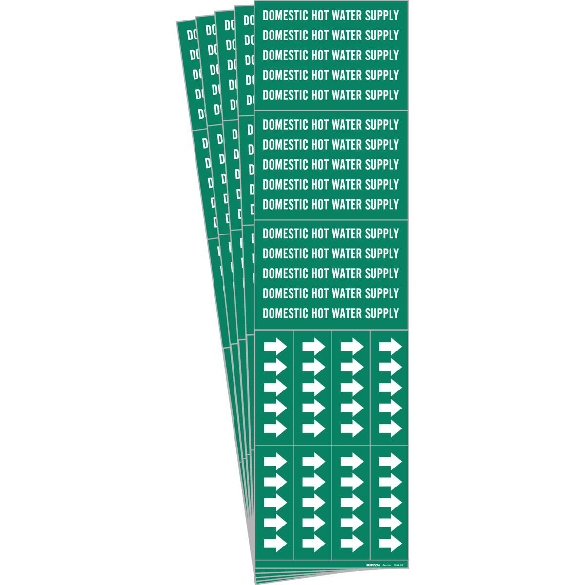 Brady® 7190-3C-PK Pipe Markers