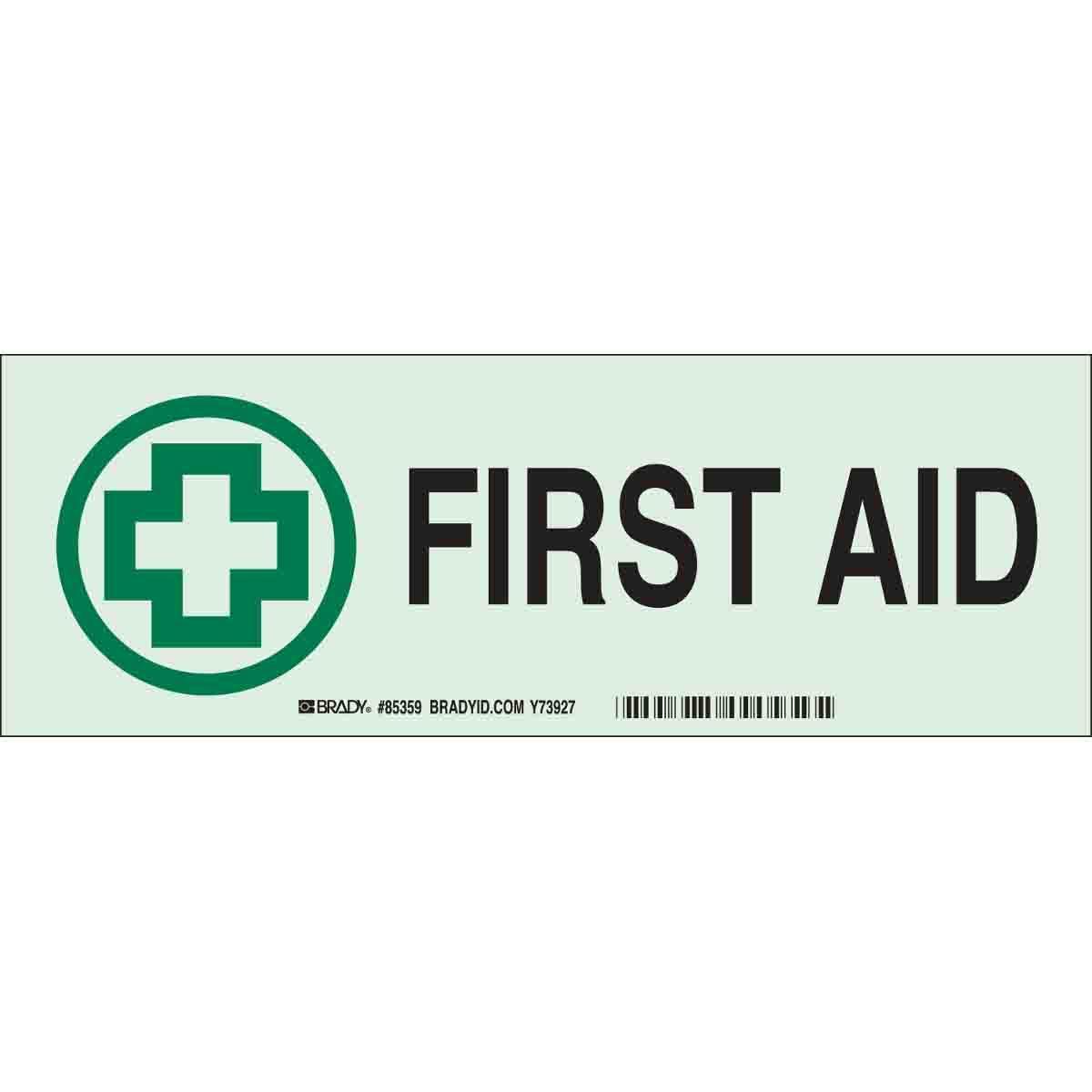 Brady® 85478 Fire, Emergency, Exit & First Aid Signs