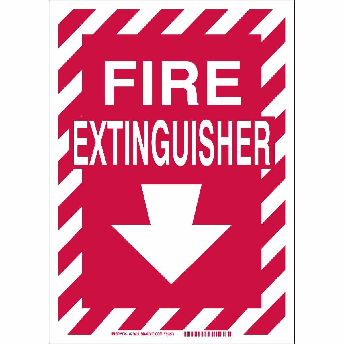 Brady® 73605 Fire, Emergency, Exit & First Aid Signs