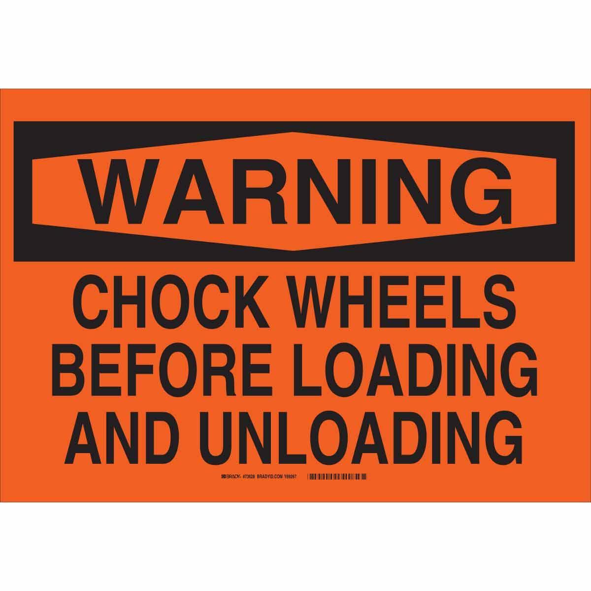 Brady® 73628 Accident Prevention Signs