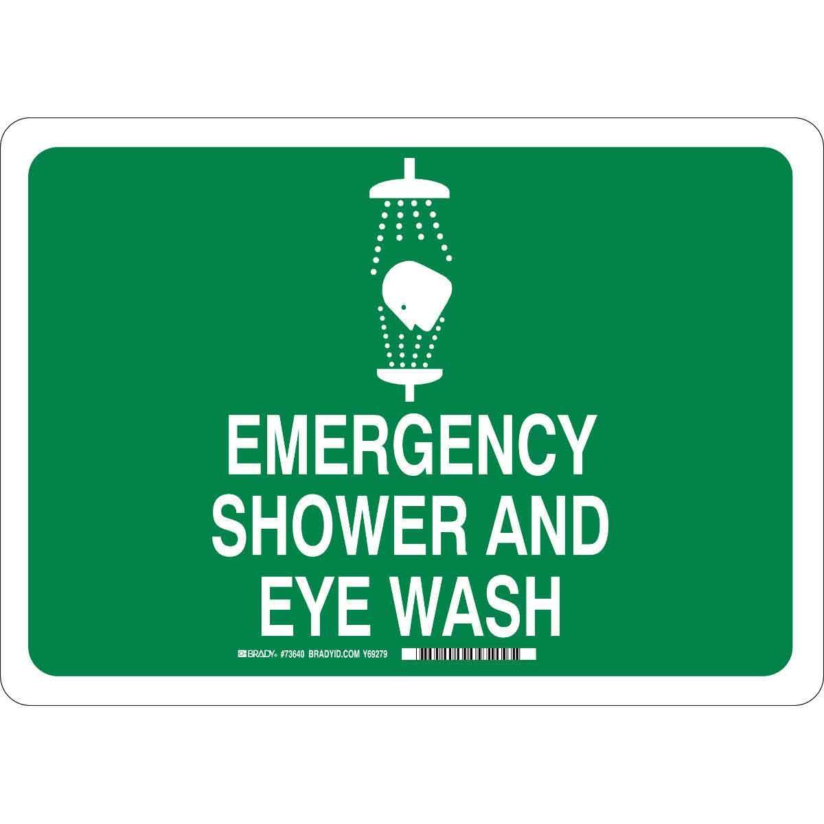 Brady® 73640 Fire, Emergency, Exit & First Aid Signs