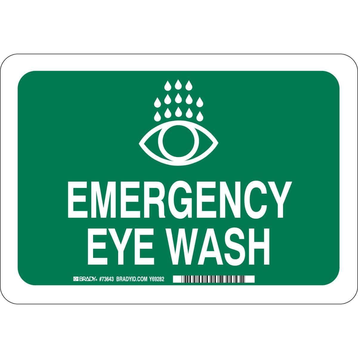Brady® 73643 Fire, Emergency, Exit & First Aid Signs