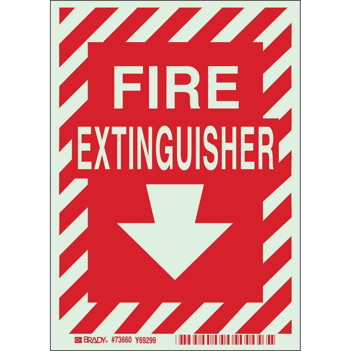 Brady® 73660 Fire, Emergency, Exit & First Aid Signs