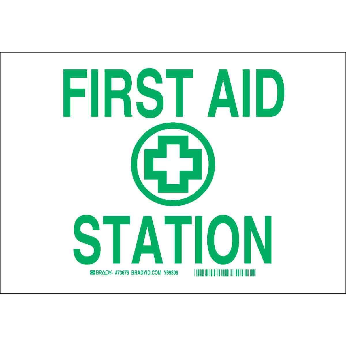 Brady® 73676 Fire, Emergency, Exit & First Aid Signs