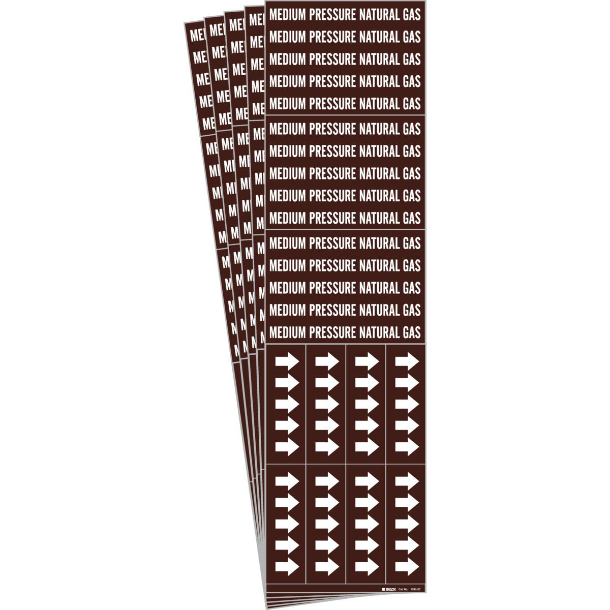 Brady® 7147-1HV-PK Pipe Markers