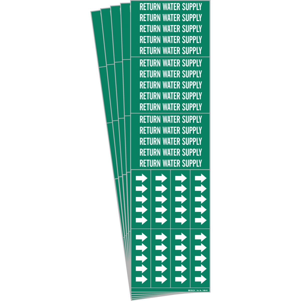 Brady® 7132-4-PK Pipe Markers