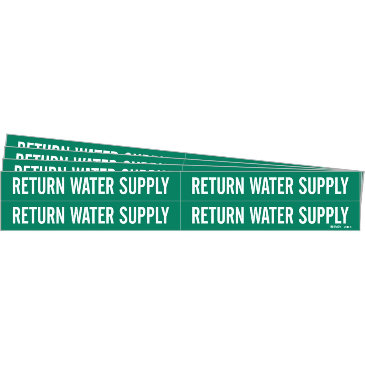 Brady® 8920-4-PK Pipe Markers
