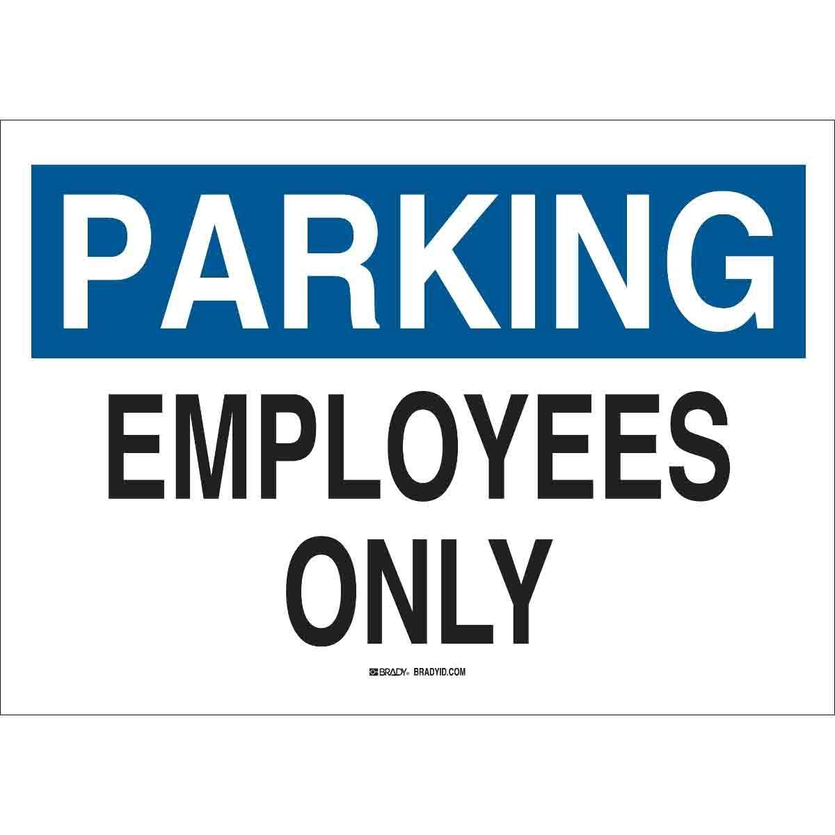 Brady® 75103 Parking & Traffic Signs