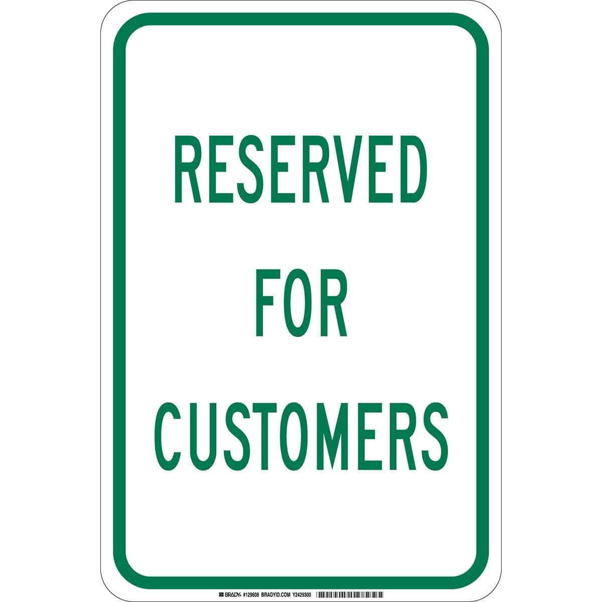 Brady® 75276 Parking & Traffic Signs