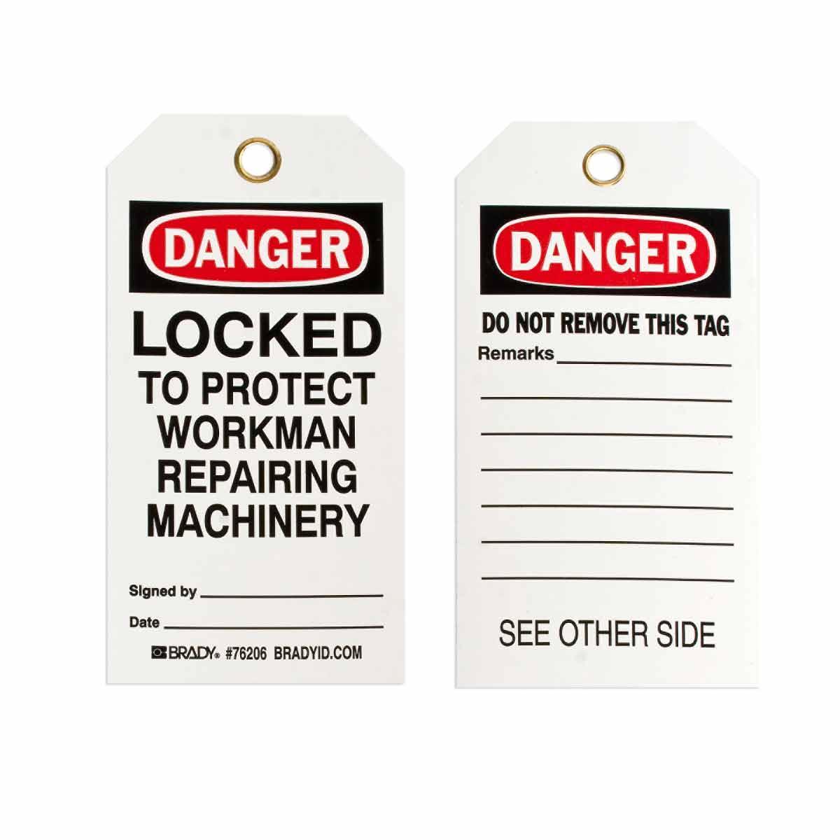 Brady® 76206 Safety & Facility Tags