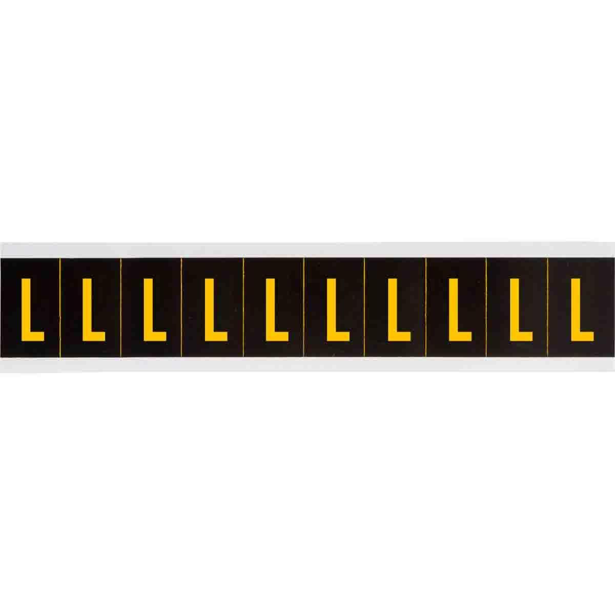 Brady® 7890-L Letters & Numbers