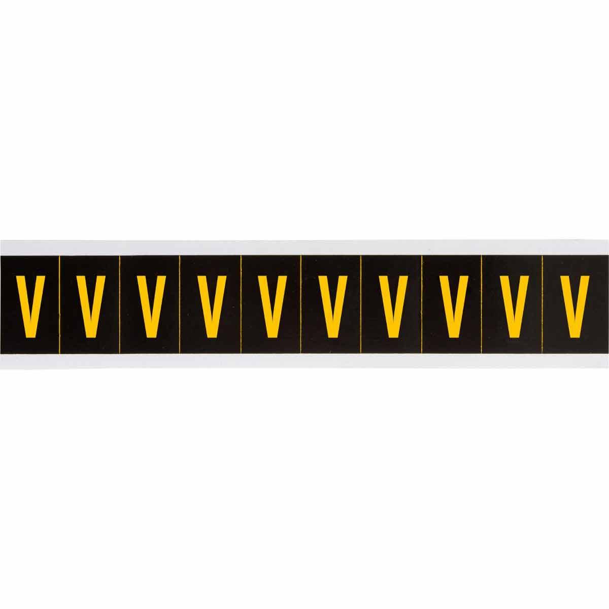 Brady® 7897-V Letters & Numbers