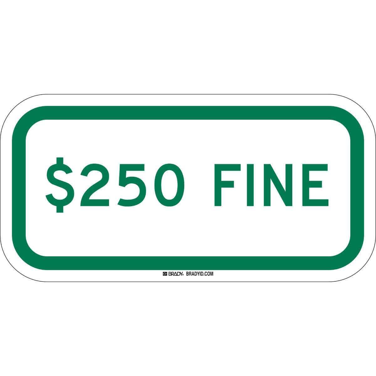 Brady® 80049 Parking & Traffic Signs