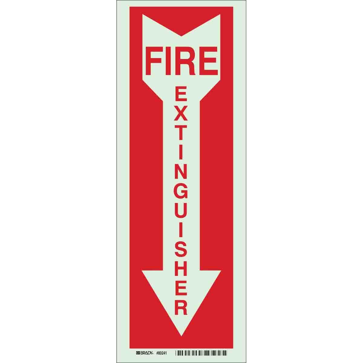 Brady® 80241 Fire, Emergency, Exit & First Aid Signs