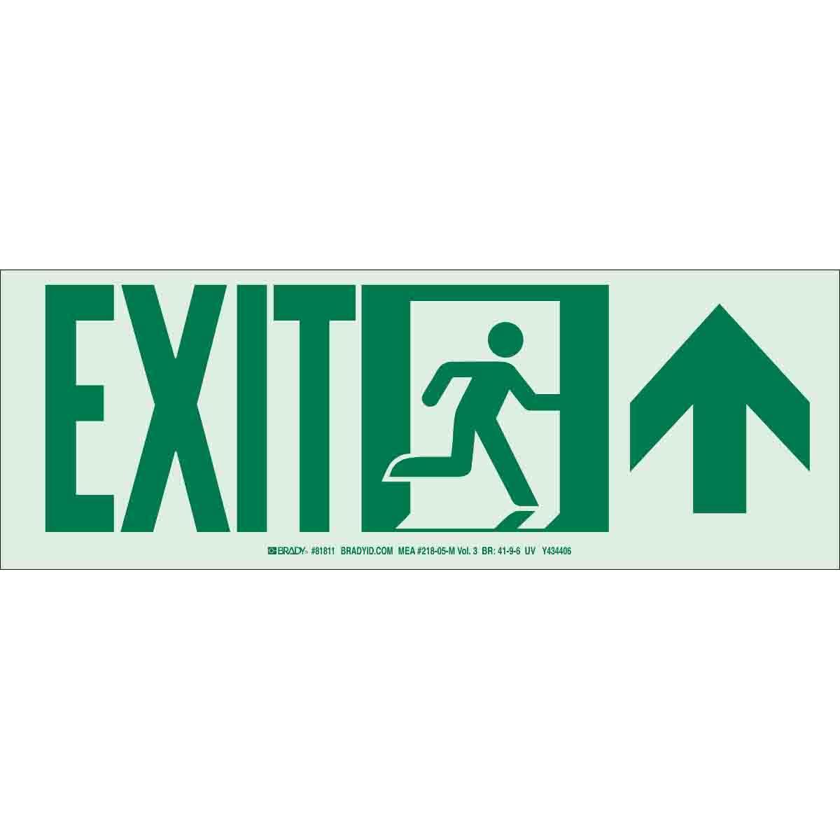 Brady® 81811 Fire, Emergency, Exit & First Aid Signs