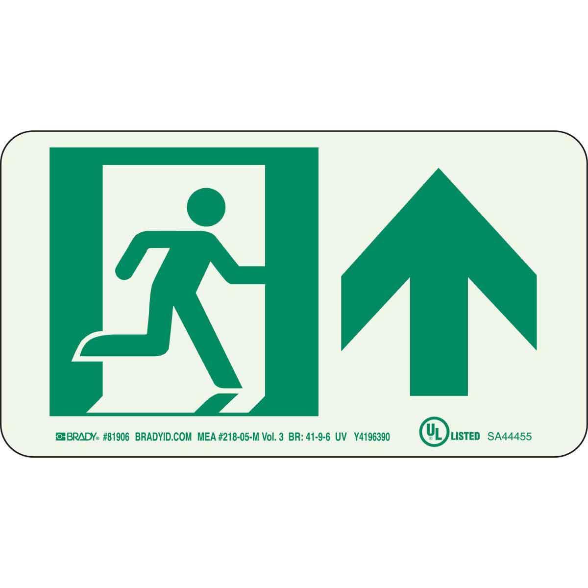 Brady® 81908 Fire, Emergency, Exit & First Aid Signs