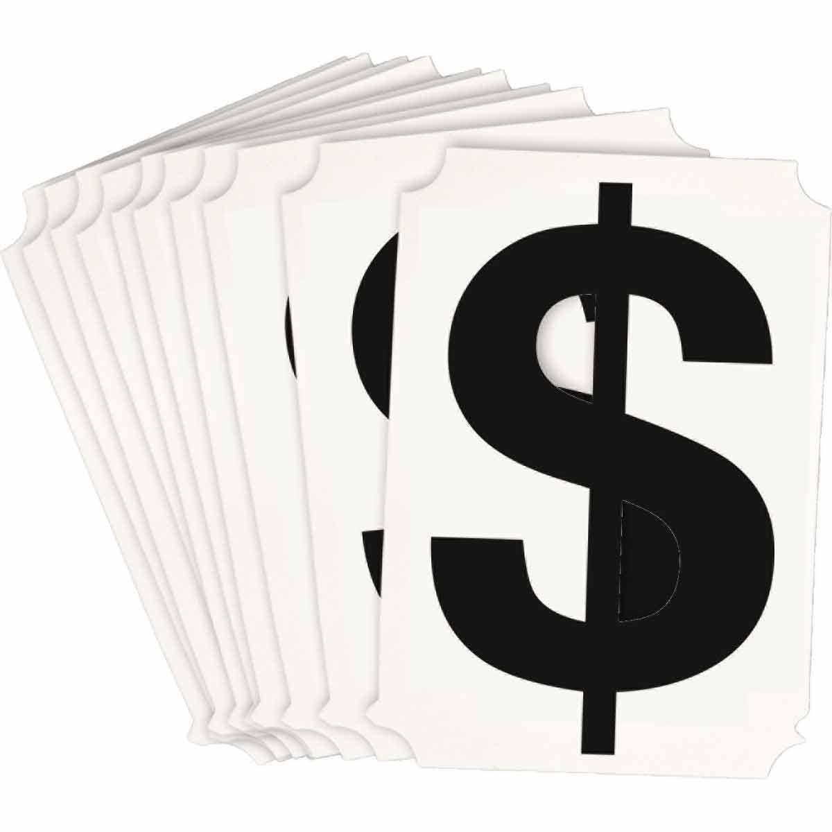 Brady® 8220P-$ Letters & Numbers