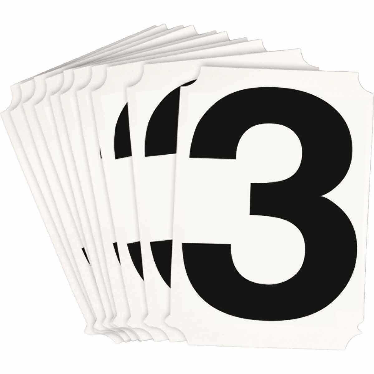 Brady® 8220P-3 Letters & Numbers