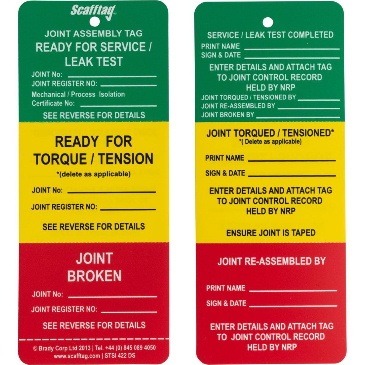 Brady® 833763 Safety & Facility Tags