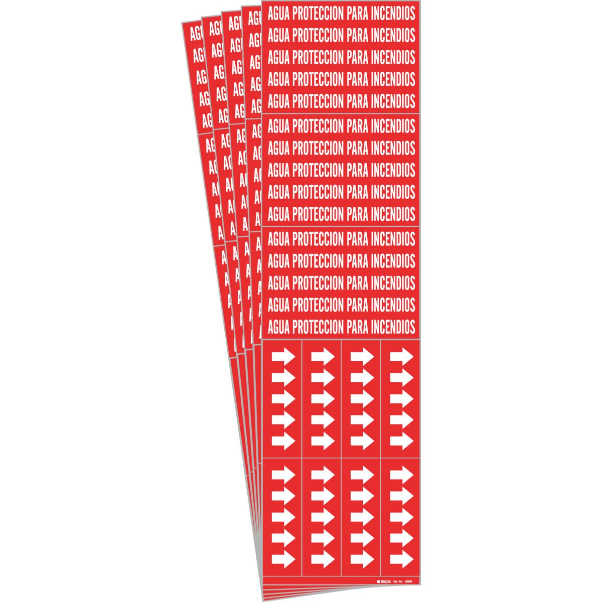 Brady® 7101-1HV-PK Pipe Markers