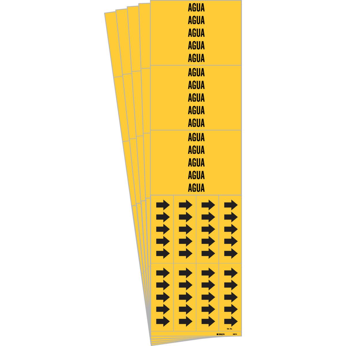 Brady® 7209-4-PK Pipe Markers