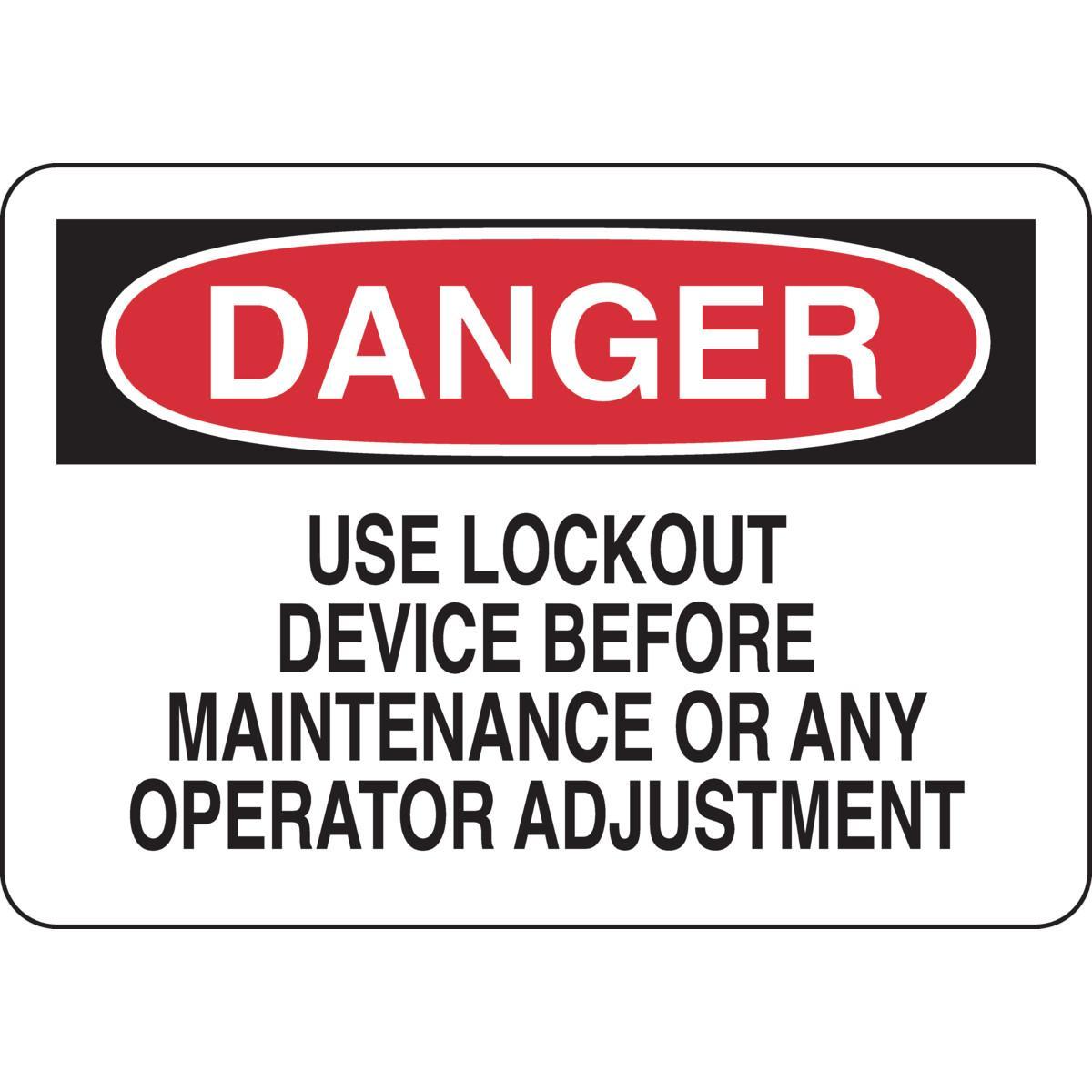 Brady® 83778 Accident Prevention Signs