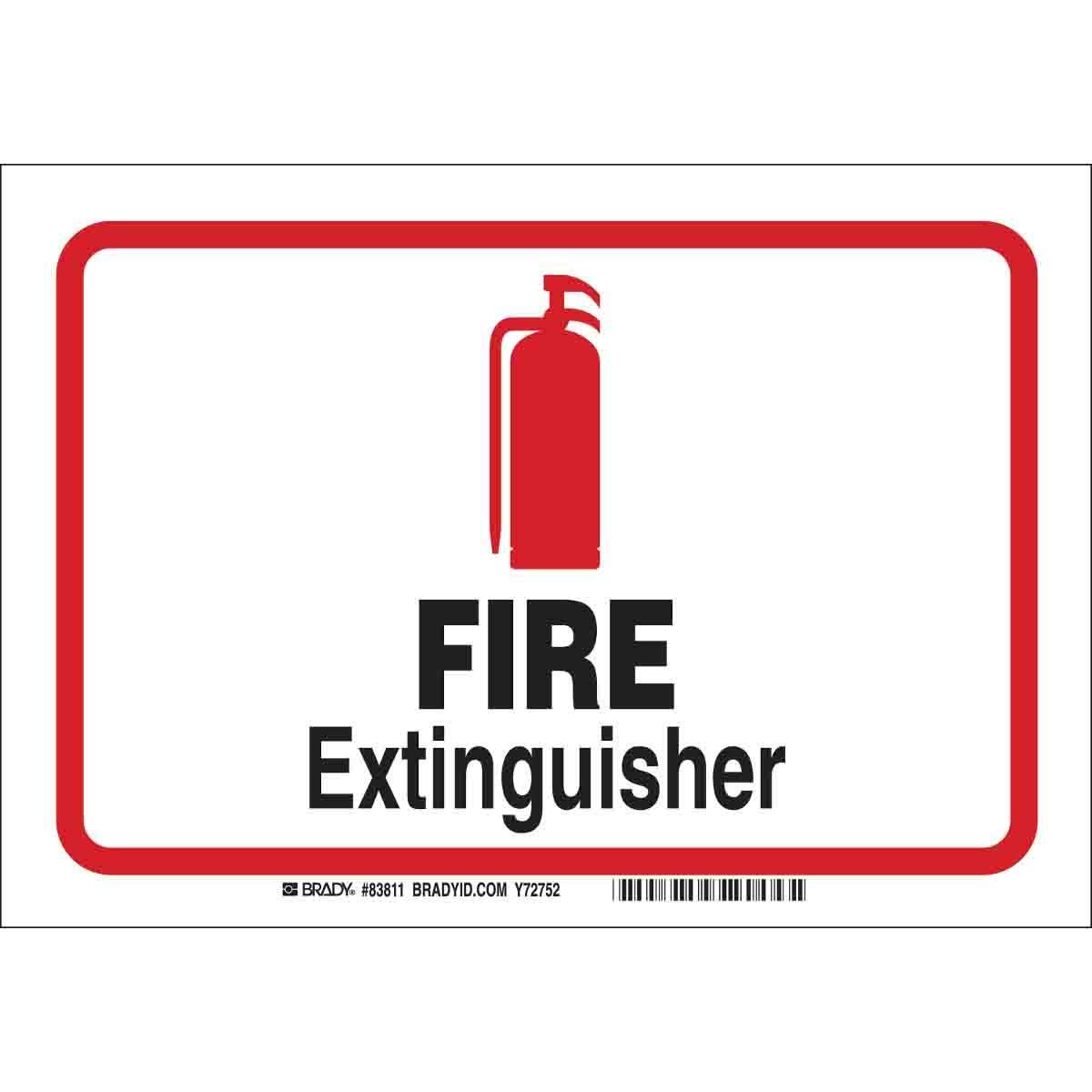 Brady® 83811 Fire, Emergency, Exit & First Aid Signs