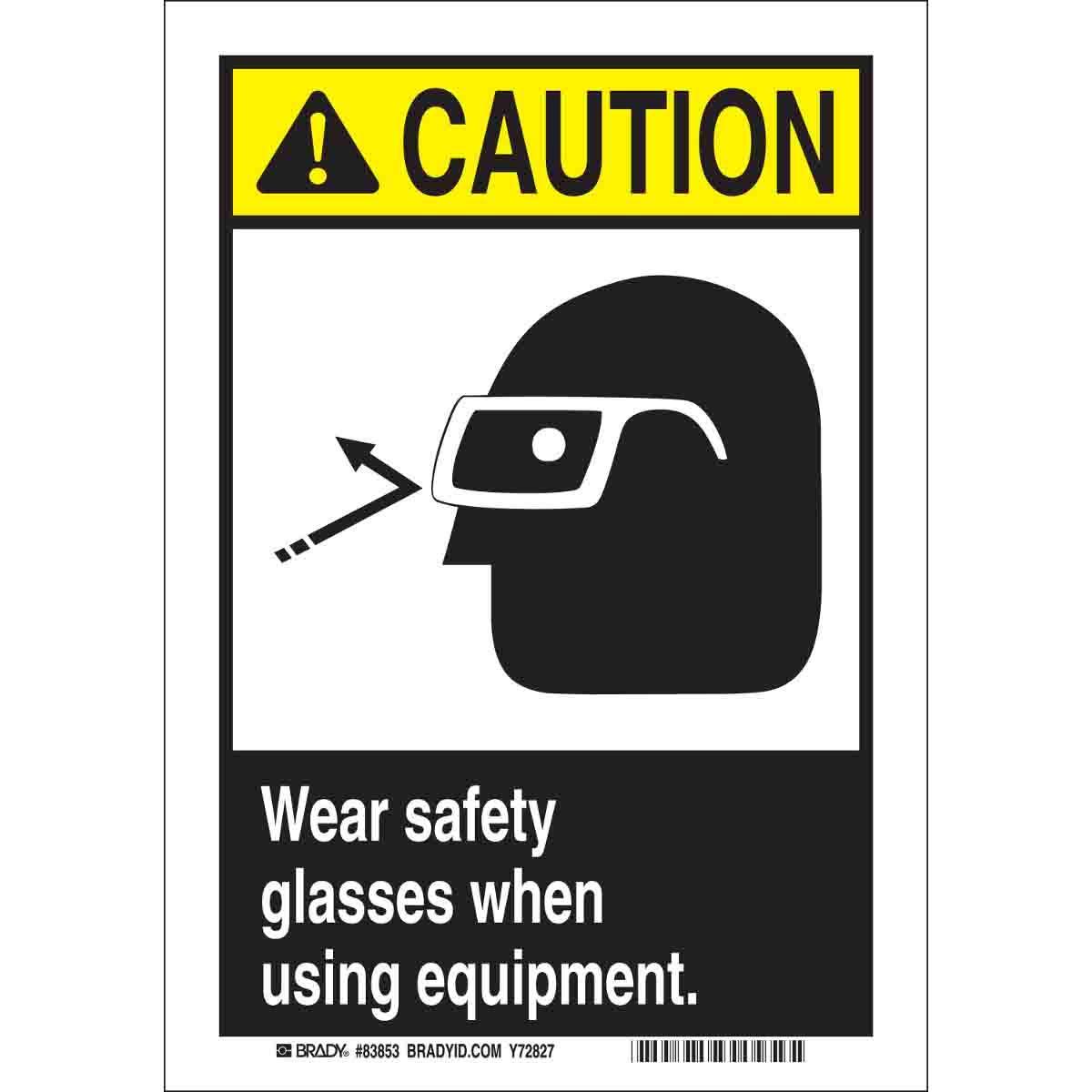 Brady® 83853 Accident Prevention Signs