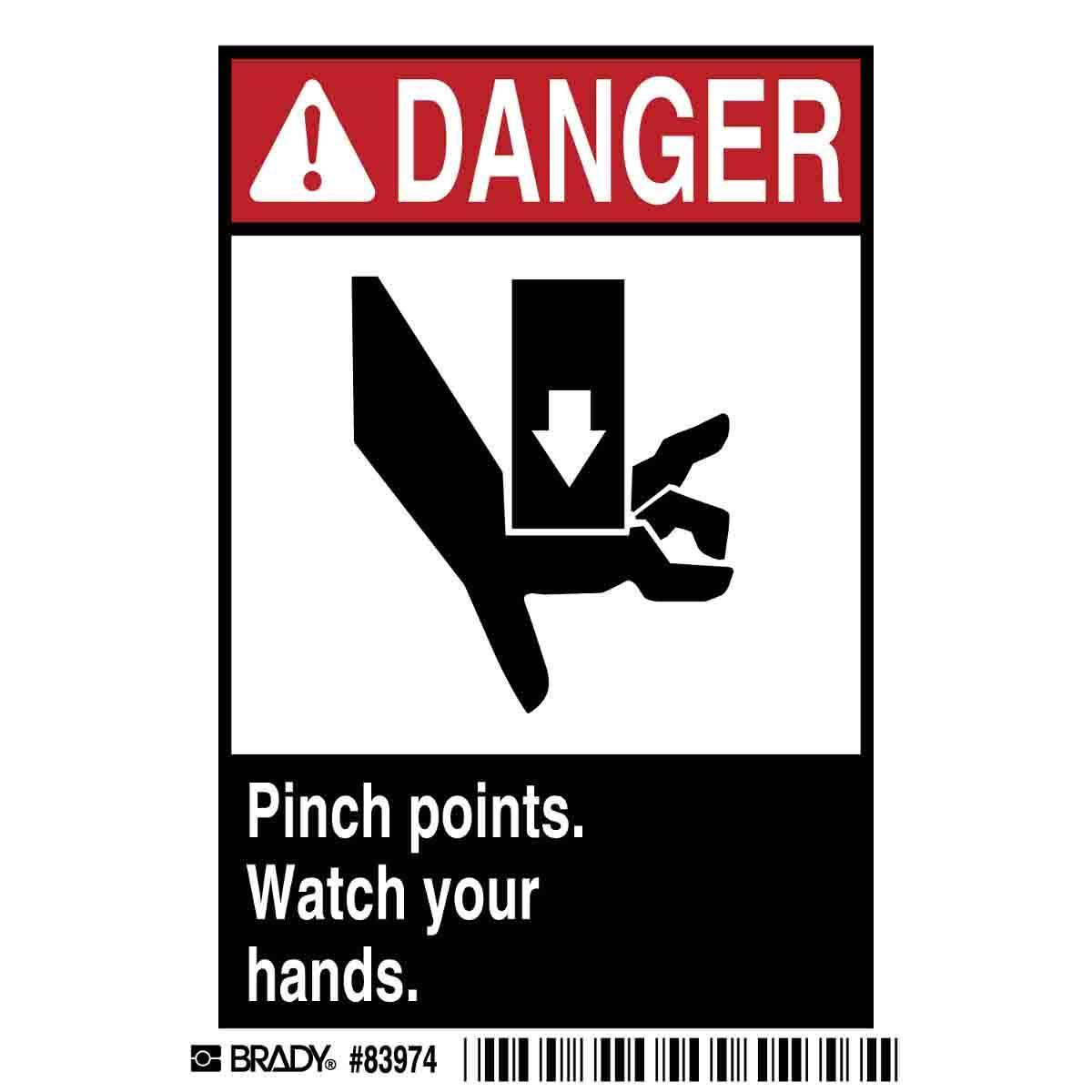 Brady® 83974 Accident Prevention Signs