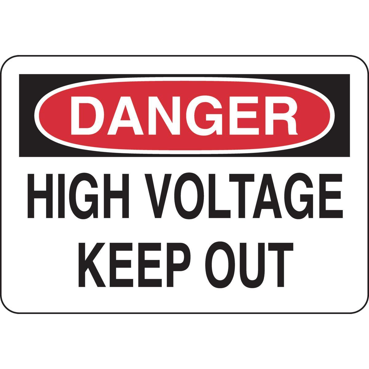 Brady® 84082 Access & Security Signs