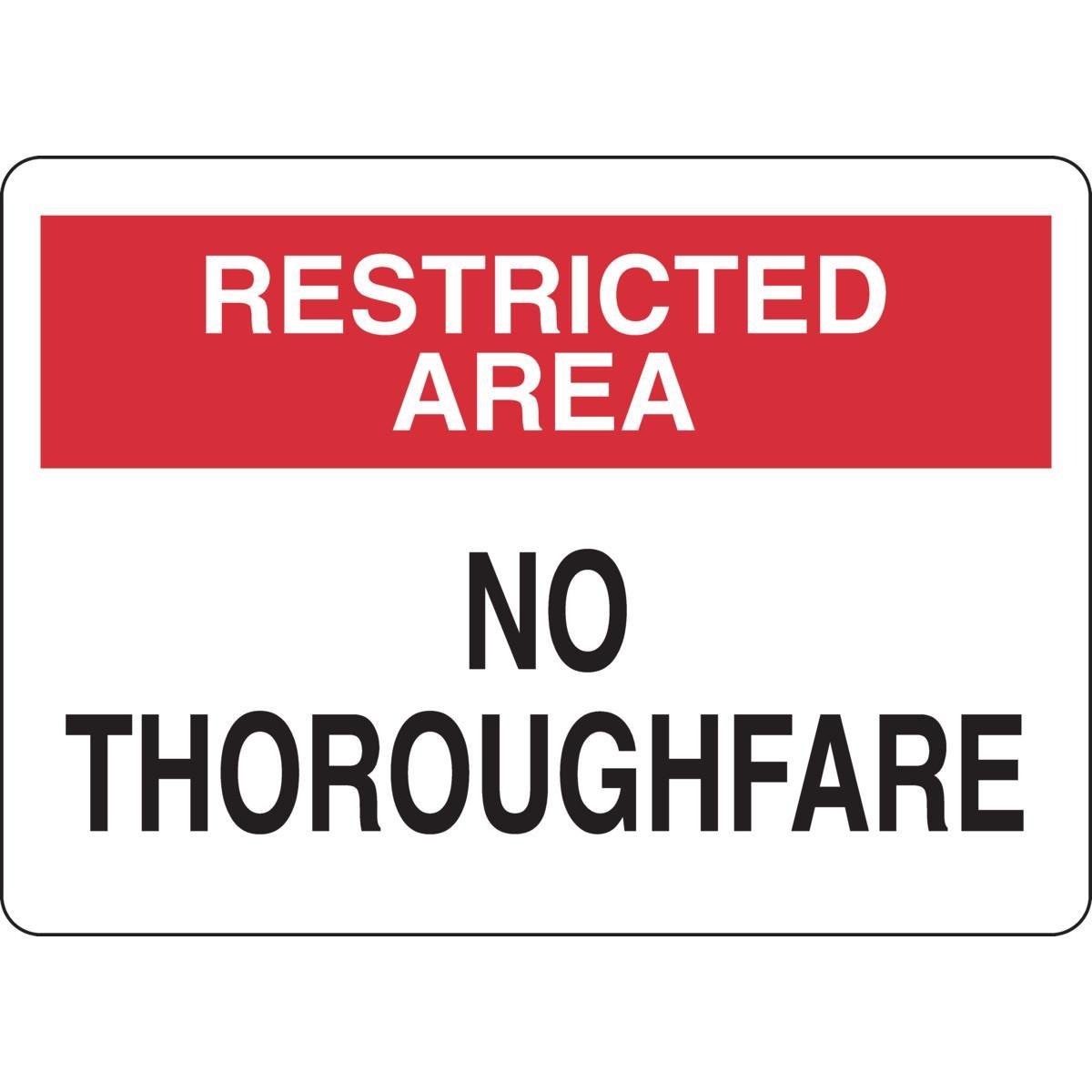 Brady® 84182 Access & Security Signs