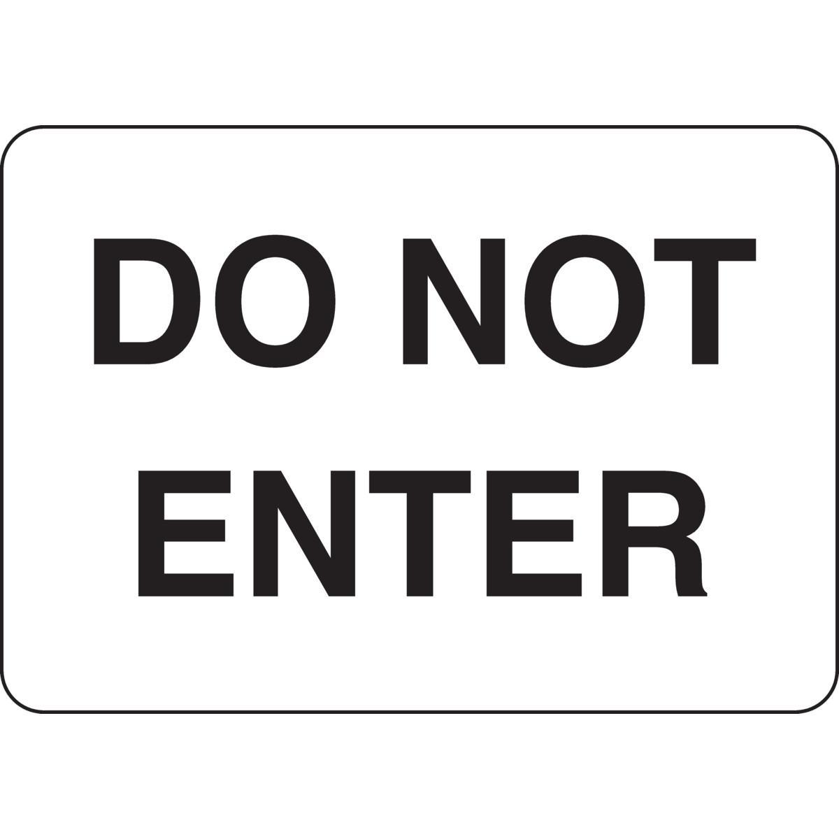 Brady® 84222 Access & Security Signs