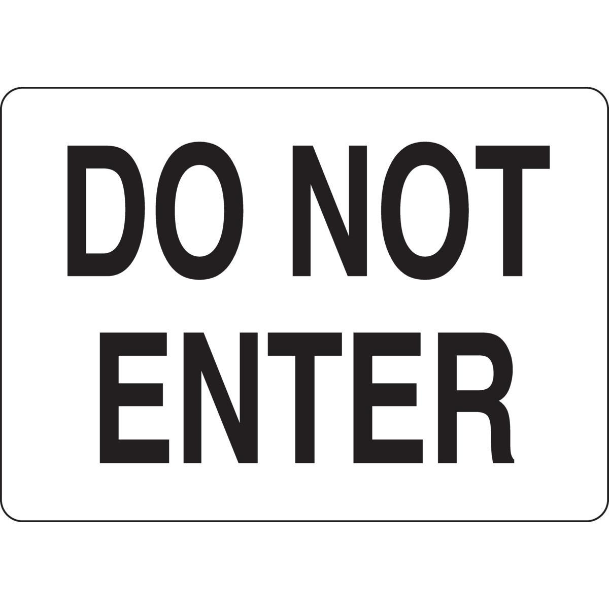 Brady® 84223 Access & Security Signs