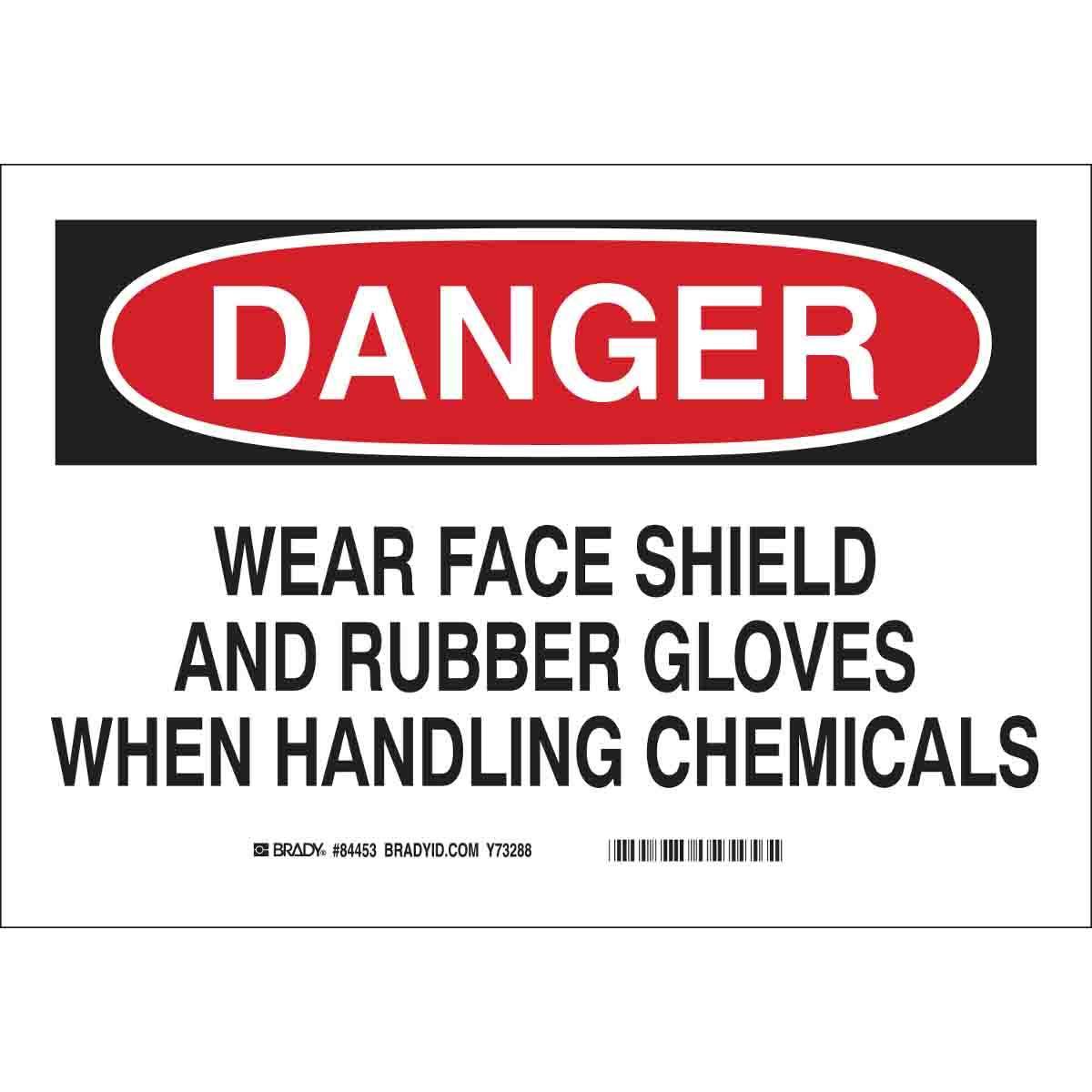 Brady® 84453 Accident Prevention Signs