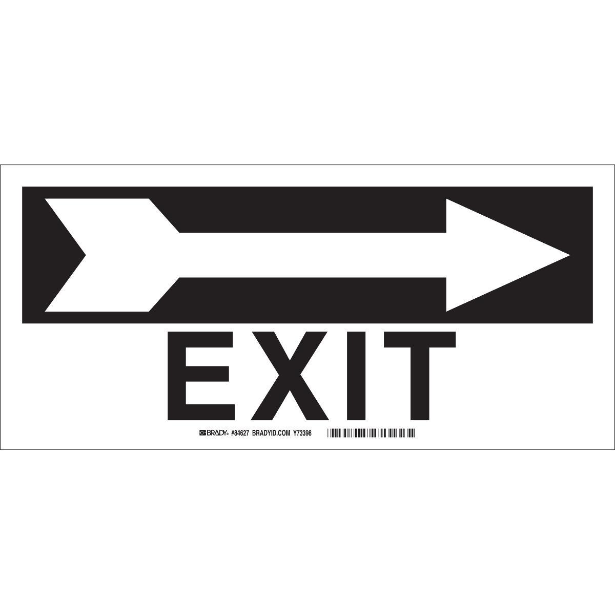 Brady® 84627 Fire, Emergency, Exit & First Aid Signs