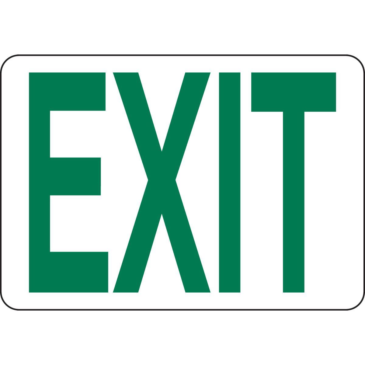 Brady® 84675 Fire, Emergency, Exit & First Aid Signs