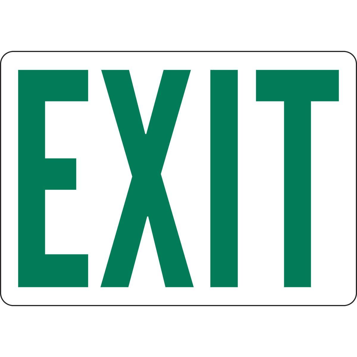 Brady® 84676 Fire, Emergency, Exit & First Aid Signs