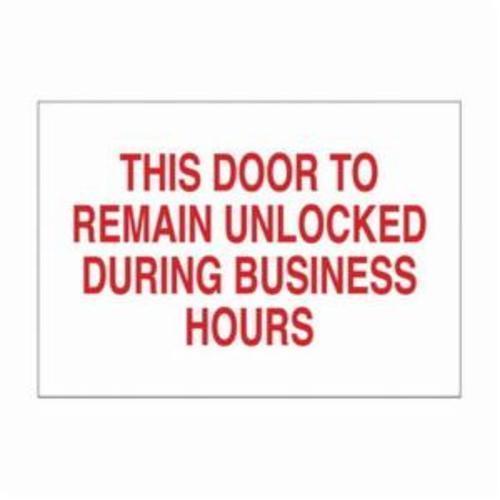 Brady® 84768 Access & Security Signs