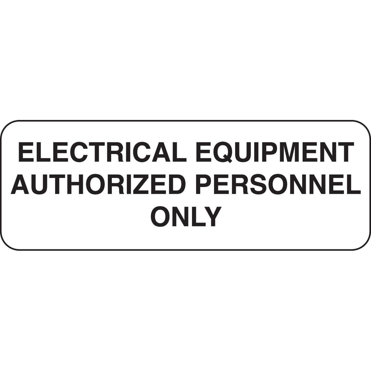 Brady® 84963 Access & Security Signs