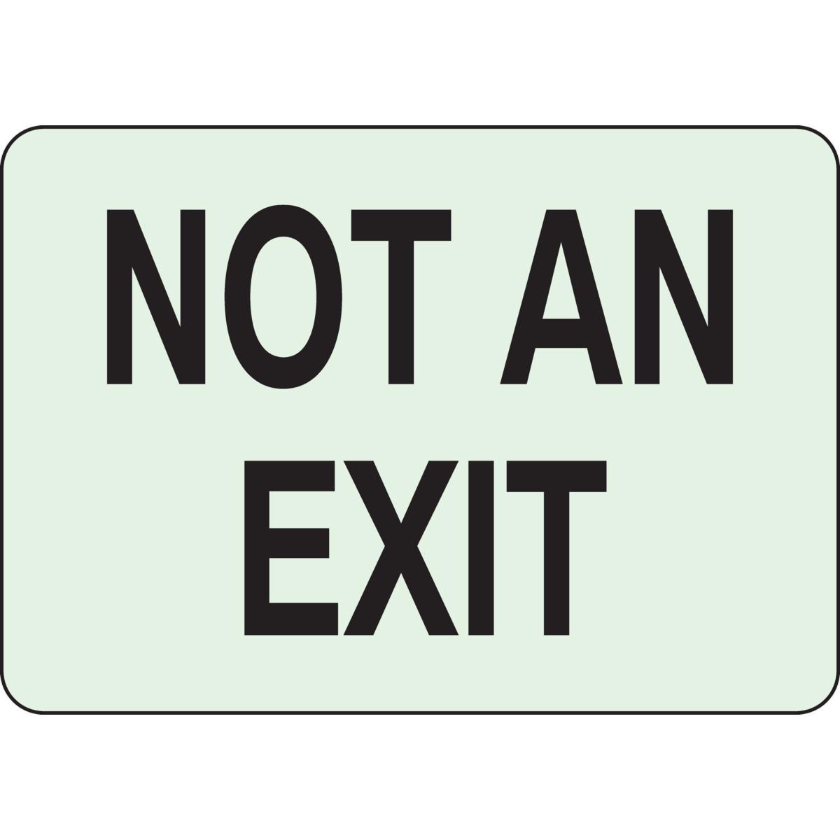 Brady® 85484 Access & Security Signs