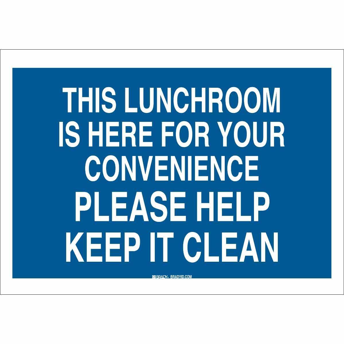 Brady® 85751 Office & Facility Signs