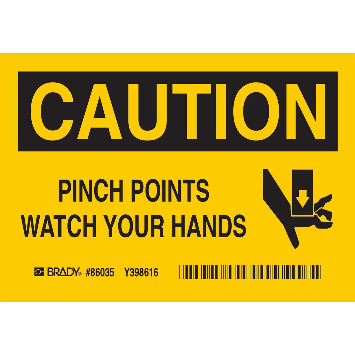 Brady® 86035 Safety & Facility Labels