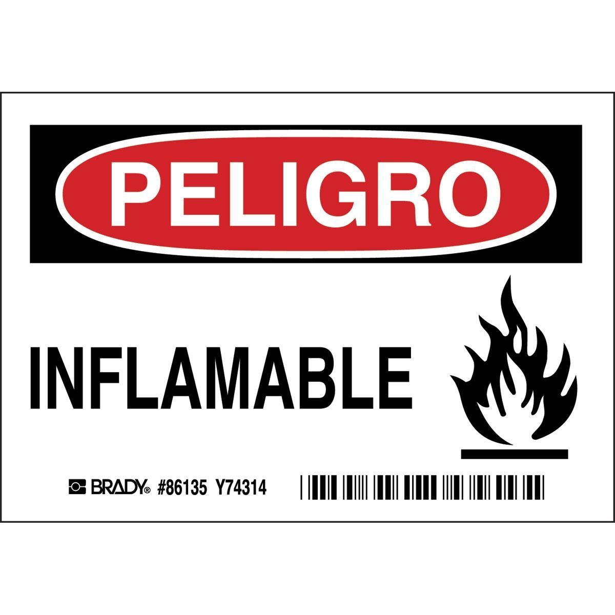 Brady® 86135 Safety & Facility Labels