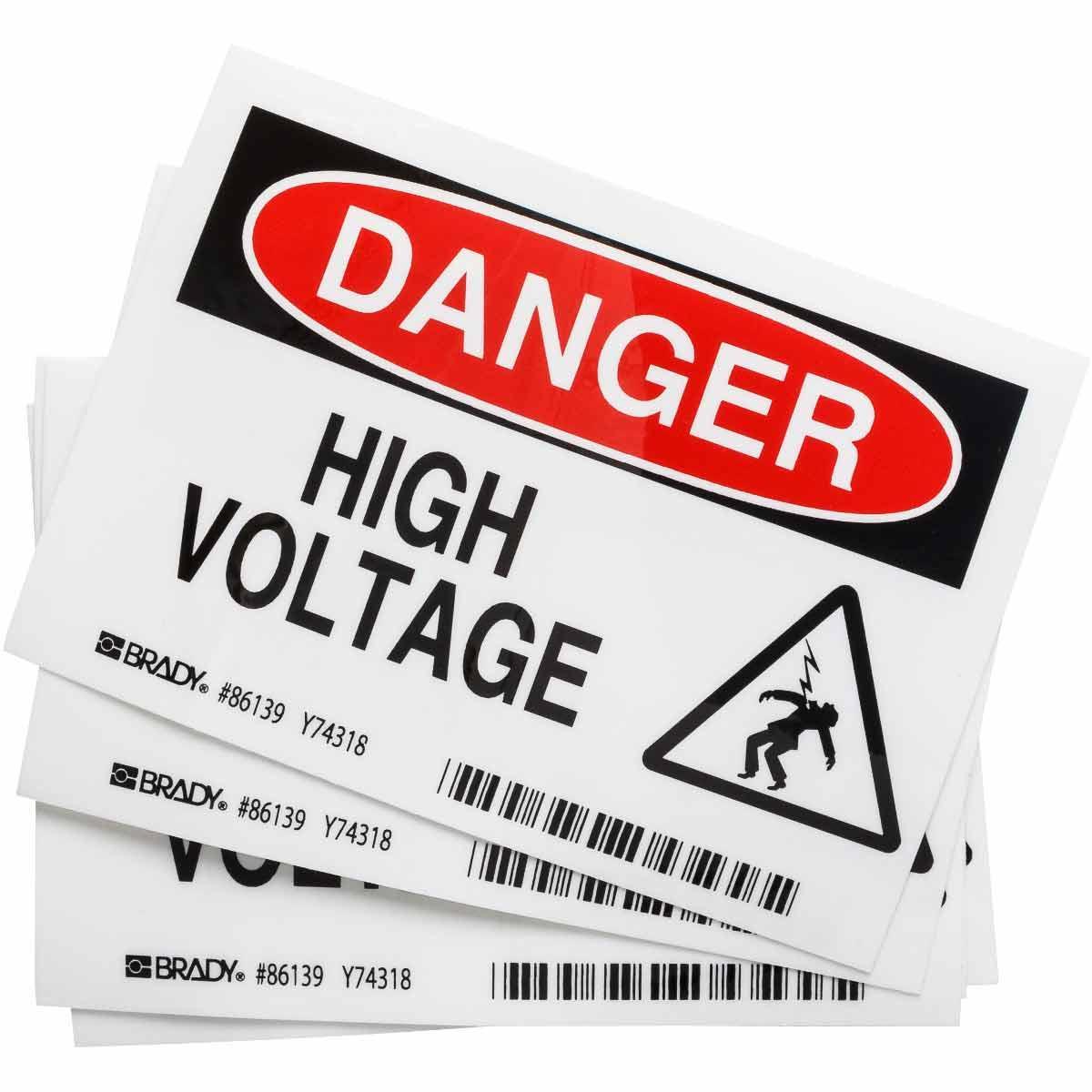 Brady® 86139 Accident Prevention Signs