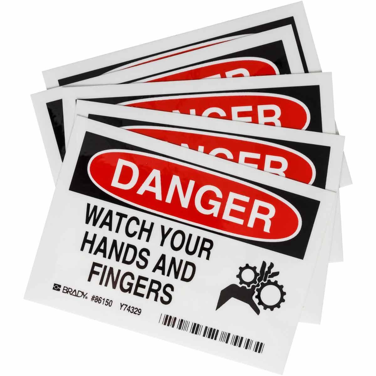 Brady® 86150 Accident Prevention Signs