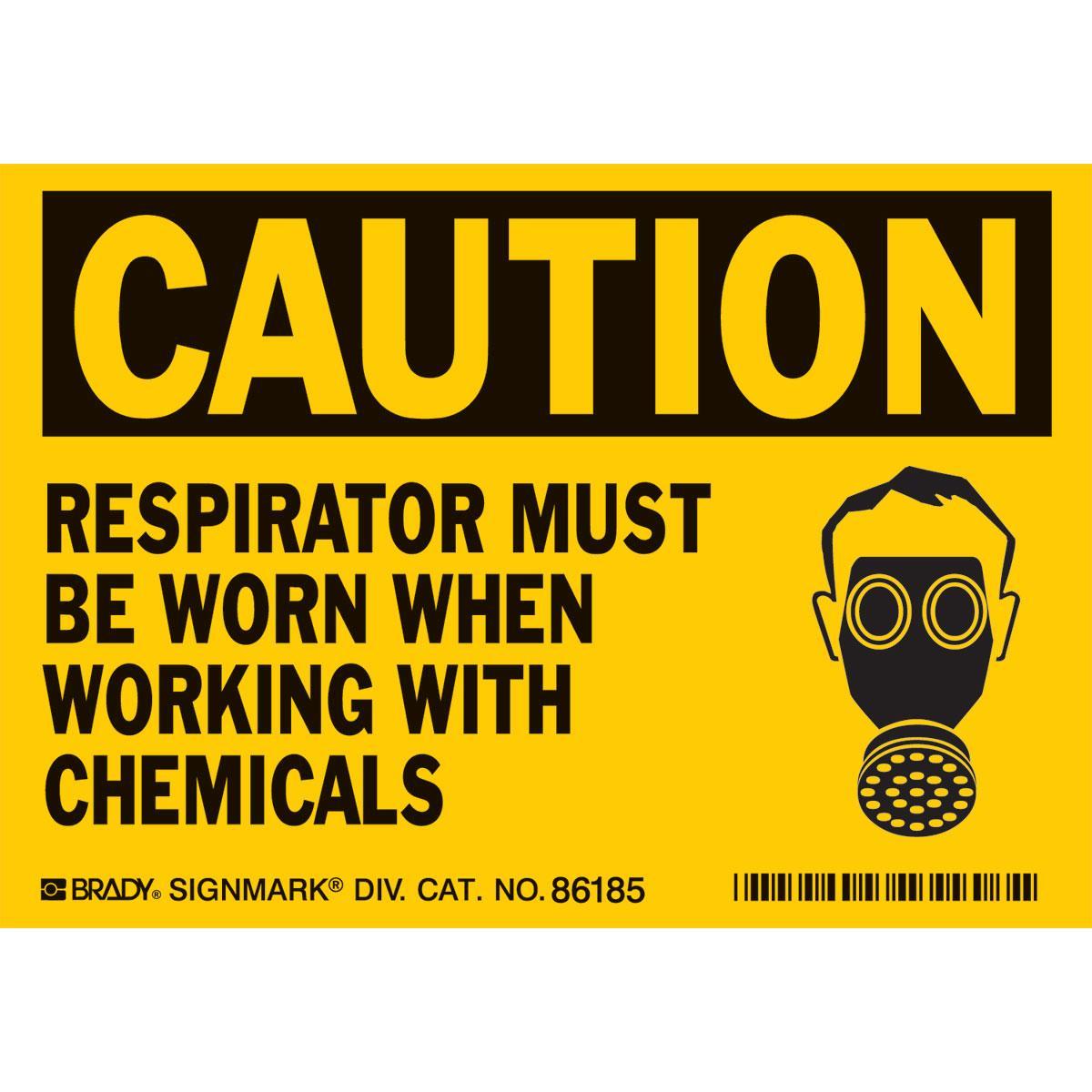 Brady® 86185 Accident Prevention Signs
