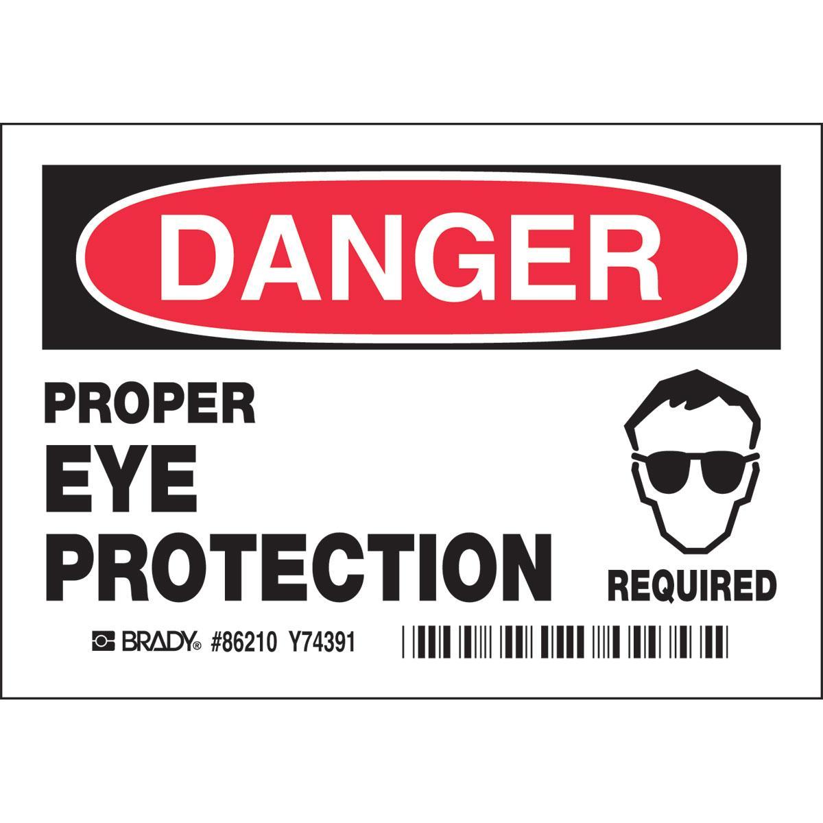 Brady® 86210 Accident Prevention Signs