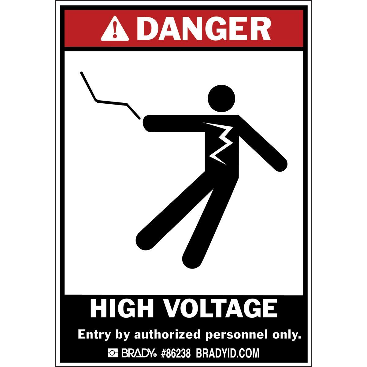 Brady® 86238 Accident Prevention Signs